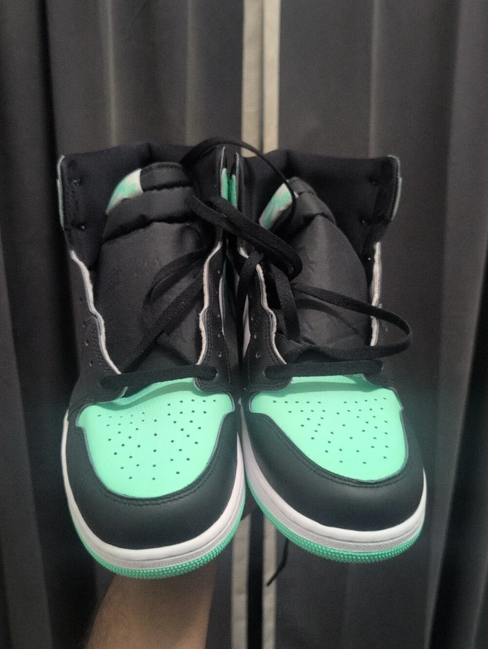 Men's Air Jordan 1 Retro High OG 'Green Glow' - DZ5485 130 Size 16 NWOB